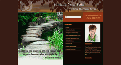 Desktop Screenshot of findingyourpath.com